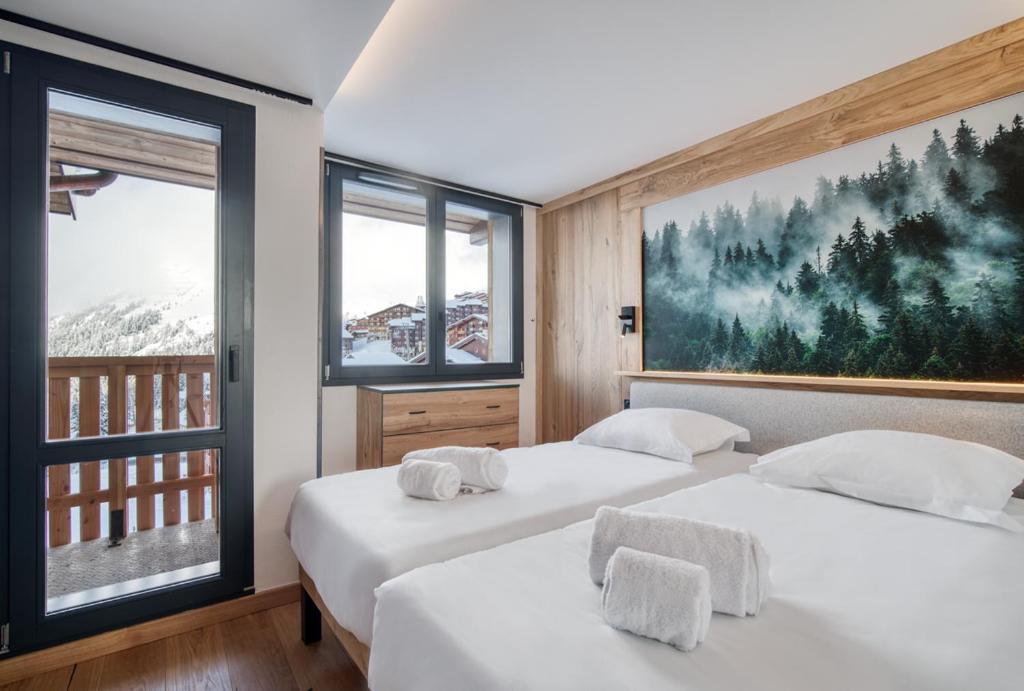 Chalet Hotel Turquoise La Plagne-Tarentaise Экстерьер фото